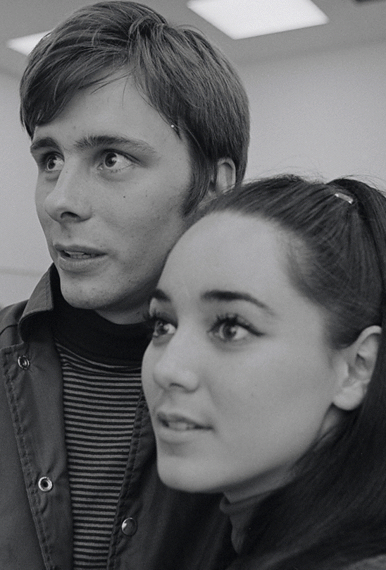 Victoria Mallory and Kurt Peterson in rehearsal for West Side Story (Photo by Friedman-Abeles)