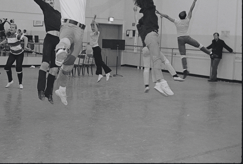 Dance rehearsal.  Photos by Friedman-Abeles