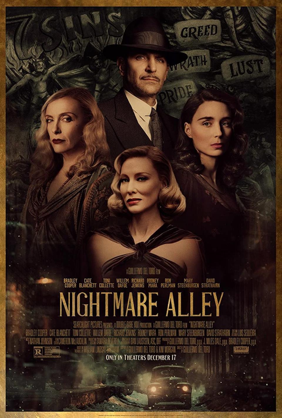 movie poster for Nightmare Alley
