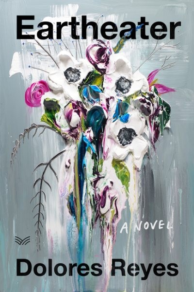 book cover with a painted bouquet of flowers