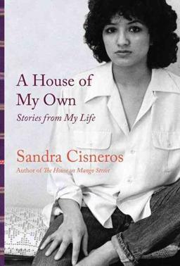 book cover featuring a Sandra Cisneros portrait in black and white