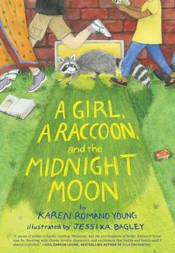 A Girl, A Raccoon and The Midnight Moon book cover