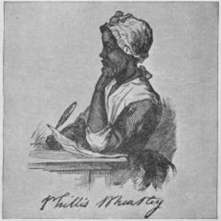 Archival sketch of Phillis Wheatley.