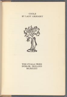 title page of book with illustration of tree