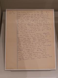 A page of a diary with handwritten text dated Wednesday, November 28