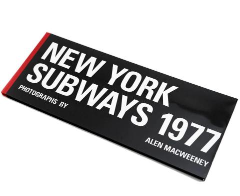 New York Subways 1977 book by Alen MacWeeney